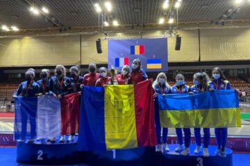Federația de Scrimă: „Auuur, România e campioană europeană la floretă feminin juniori!”