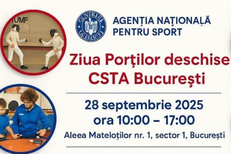 CSTA București își deschide porțile pentru copii și părinți – 28 septembrie 2025